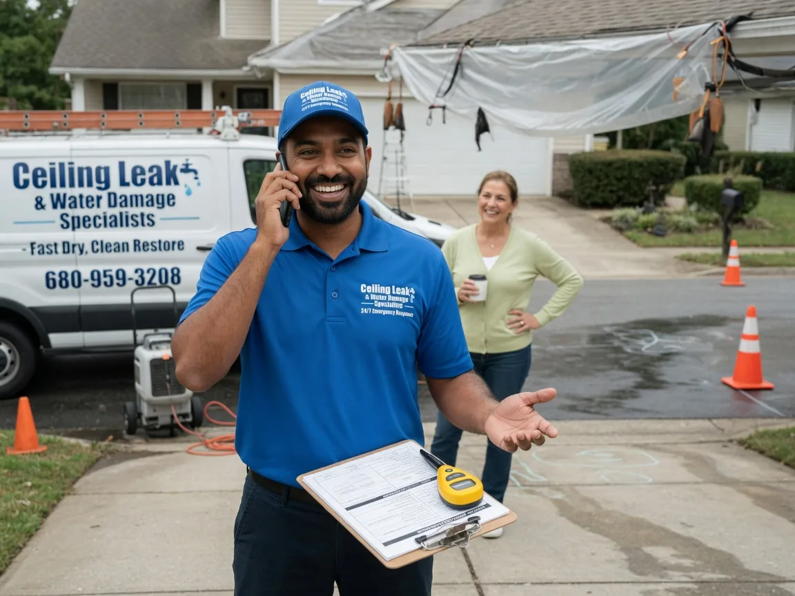 Ceiling Leak Cleanup Four Lakes, WA FAQs